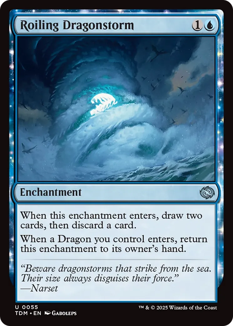 Roiling Dragonstorm — Tarkir: Dragonstorm — Magic: The Gathering