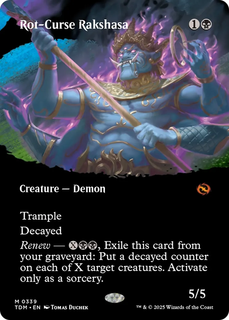 Rot-Curse Rakshasa — Tarkir: Dragonstorm — Magic: The Gathering