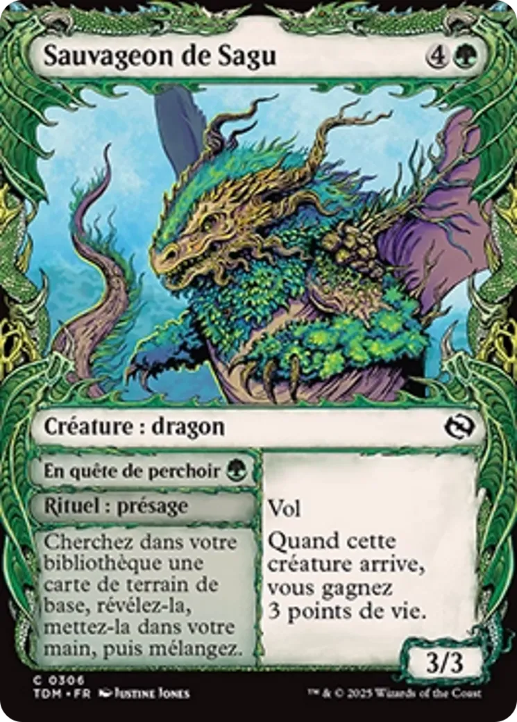 Sagu Wildling // Vol — Tarkir: Dragonstorm — Magic: The Gathering