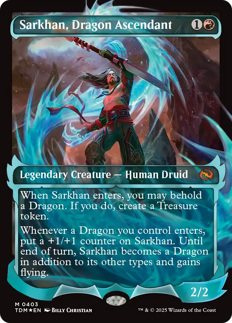 Sarkhan, dragon ascendant — Tarkir: Dragonstorm — Magic: The Gathering