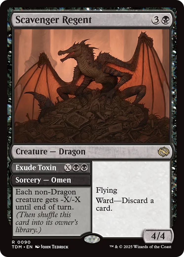 Régent charognard // Exsuder des foxines — Tarkir: Dragonstorm — Magic: The Gathering