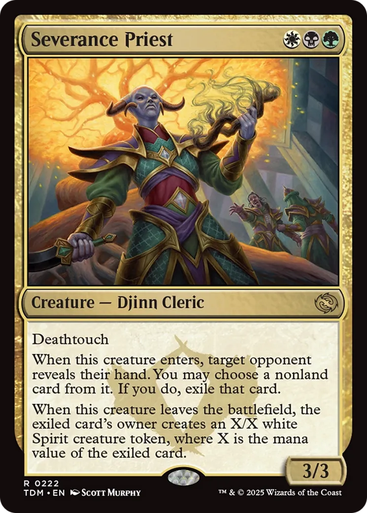 Prêtresse de la rupture — Tarkir: Dragonstorm — Magic: The Gathering