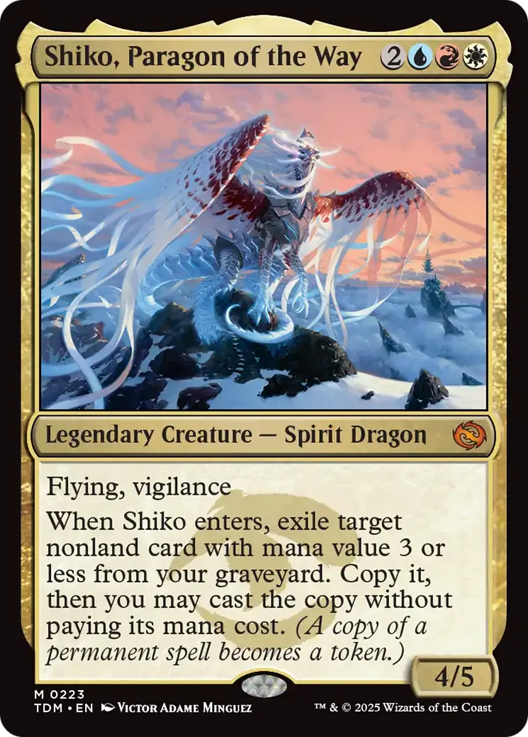 Shiko, Paragon of the Way — Tarkir: Dragonstorm — Magic: The Gathering