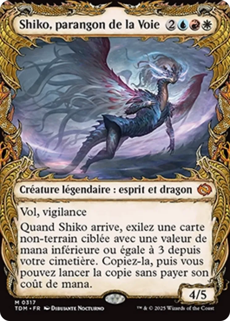 Shiko, parangon de la Voie — Tarkir: Dragonstorm — Magic: The Gathering