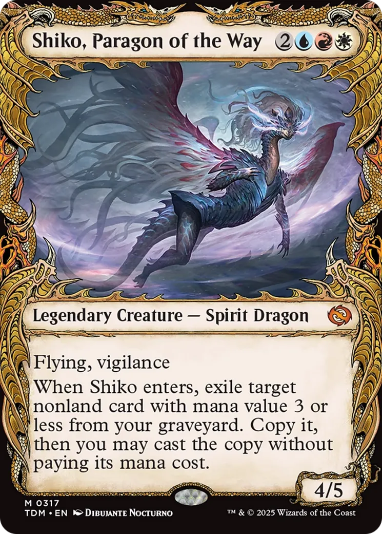 Shiko, Paragon of the Way — Tarkir: Dragonstorm — Magic: The Gathering