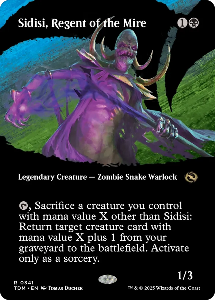 Sidisi, Regent of the Mire — Tarkir: Dragonstorm — Magic: The Gathering