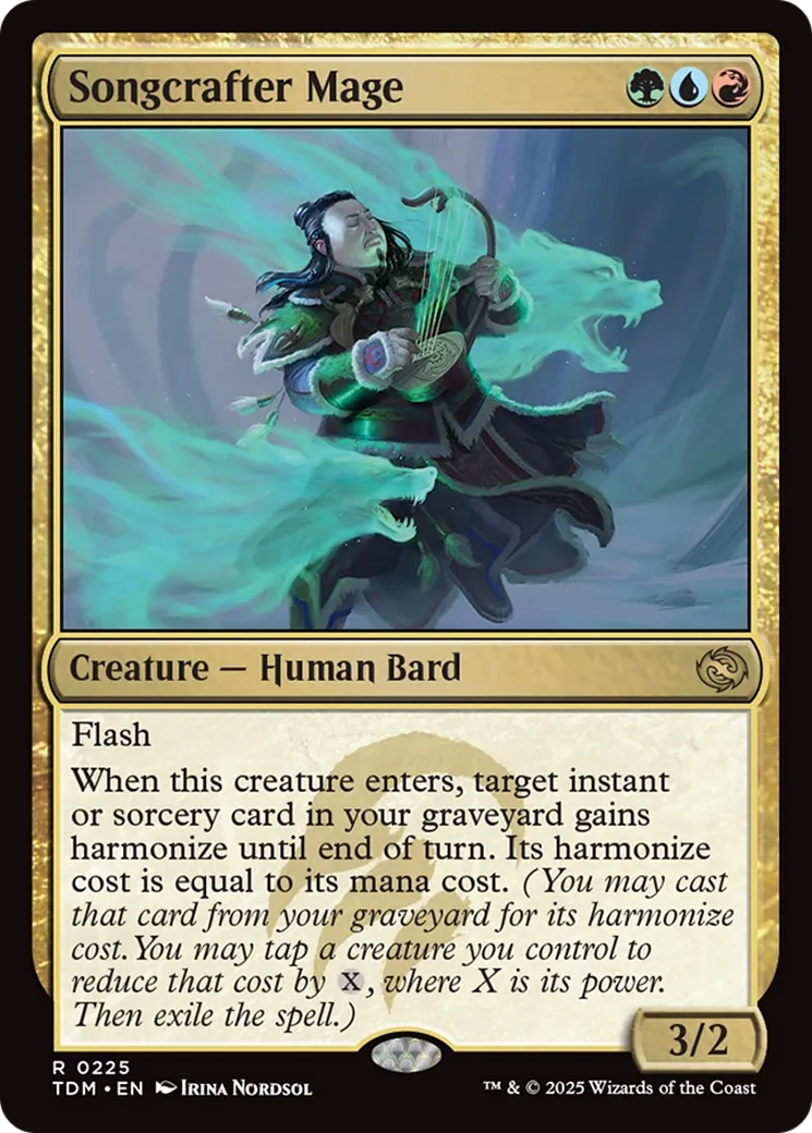 Mage façonneur de chants — Tarkir: Dragonstorm — Magic: The Gathering