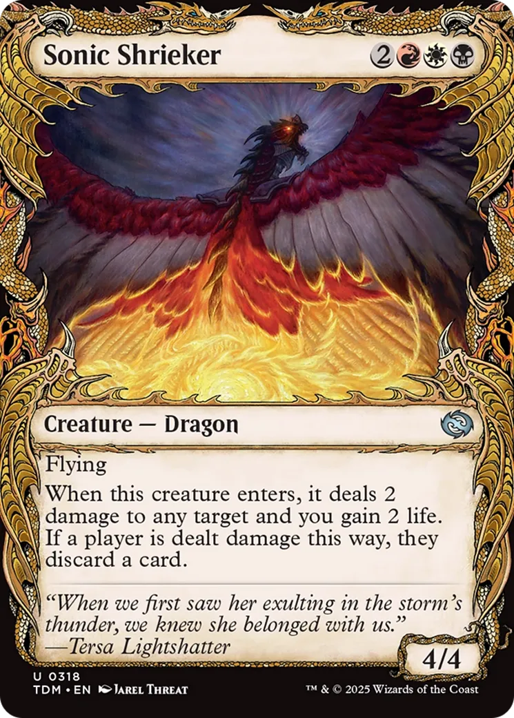 Sonic Shrieker — Tarkir: Dragonstorm — Magic: The Gathering