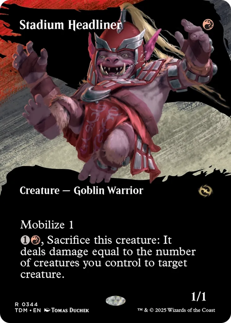 Tête d'affiche du stade — Tarkir: Dragonstorm — Magic: The Gathering