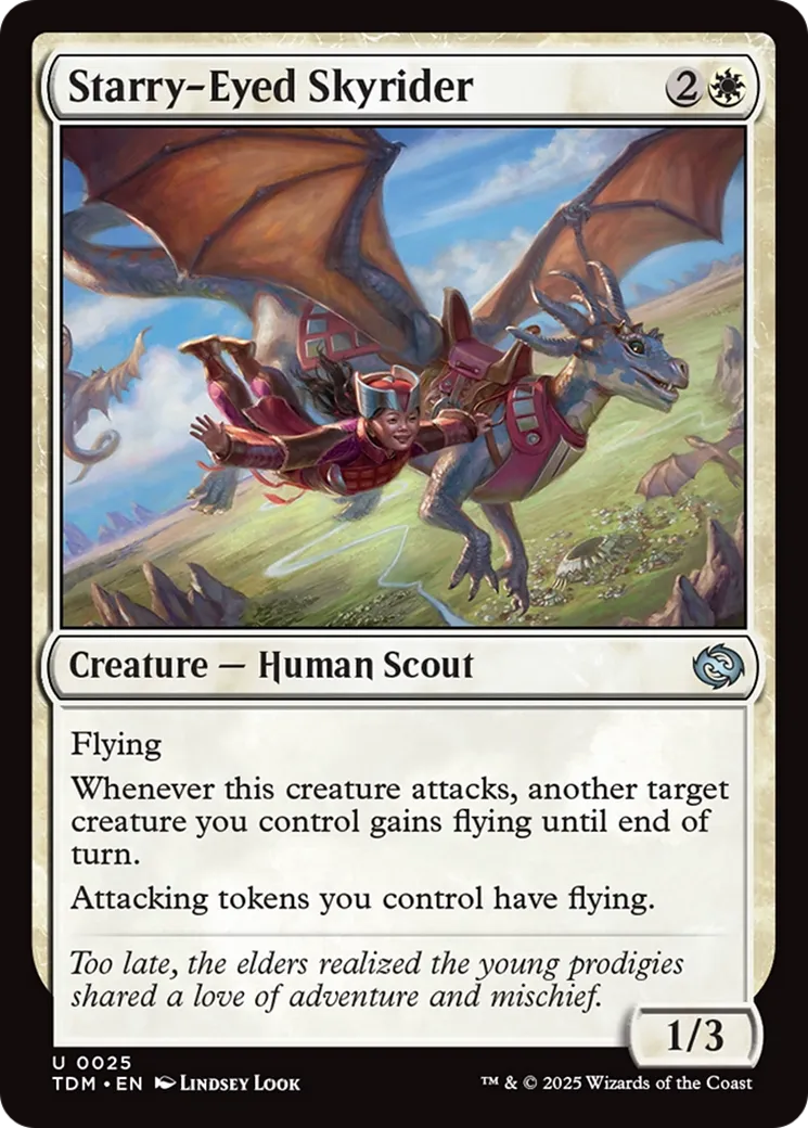 Starry-Eyed Skyrider — Tarkir: Dragonstorm — Magic: The Gathering