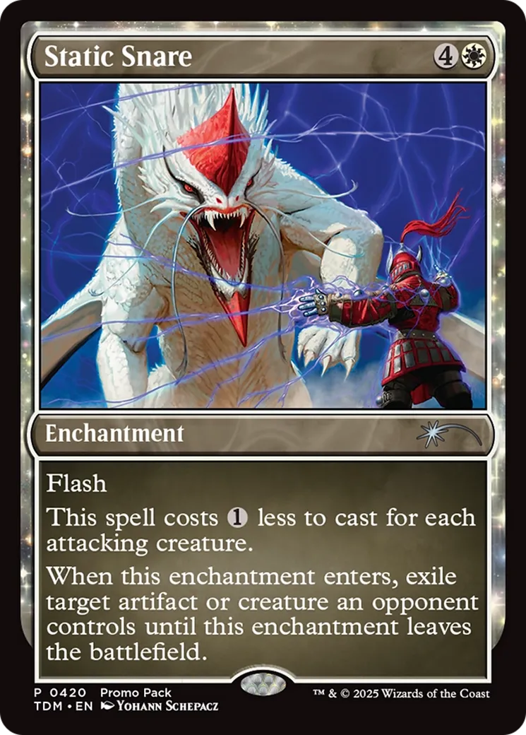 Static Snare — Tarkir: Dragonstorm — Magic: The Gathering