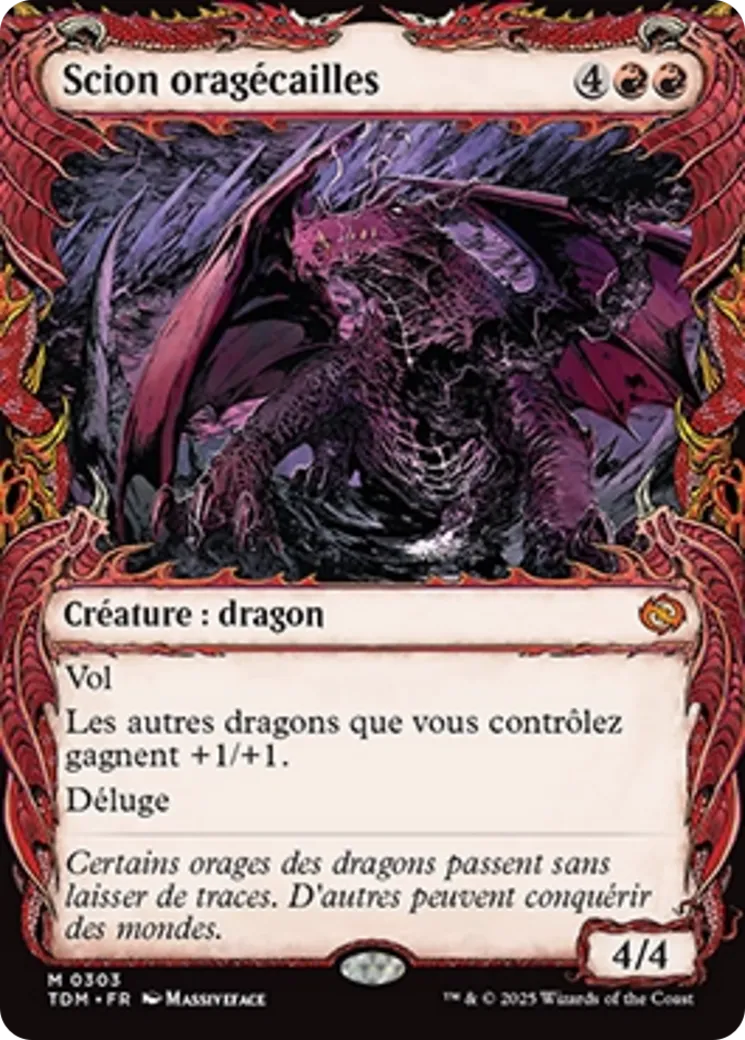 Scion oragécailles — Tarkir: Dragonstorm — Magic: The Gathering