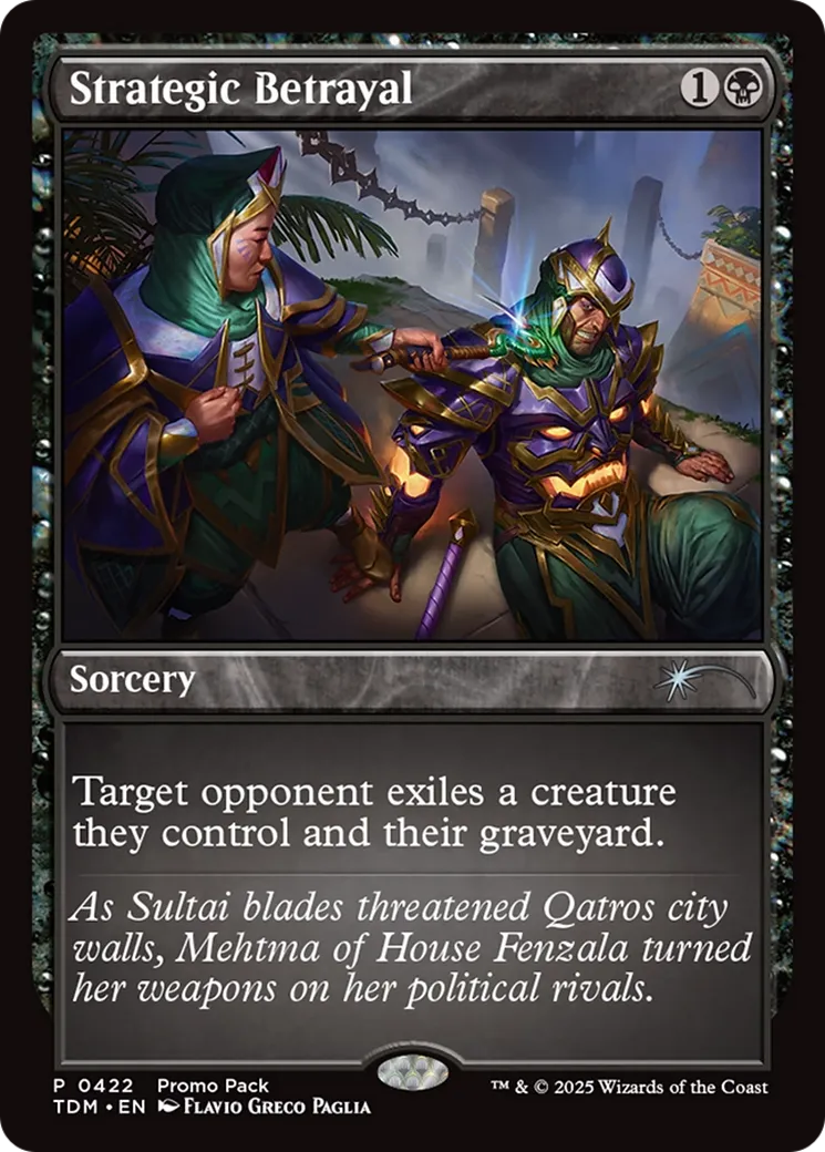 Trahison stratégique — Tarkir: Dragonstorm — Magic: The Gathering
