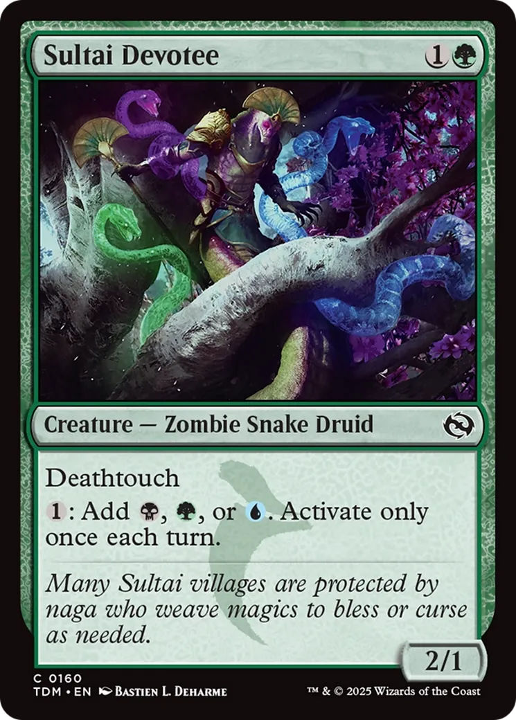 Sultai Devotee — Tarkir: Dragonstorm — Magic: The Gathering