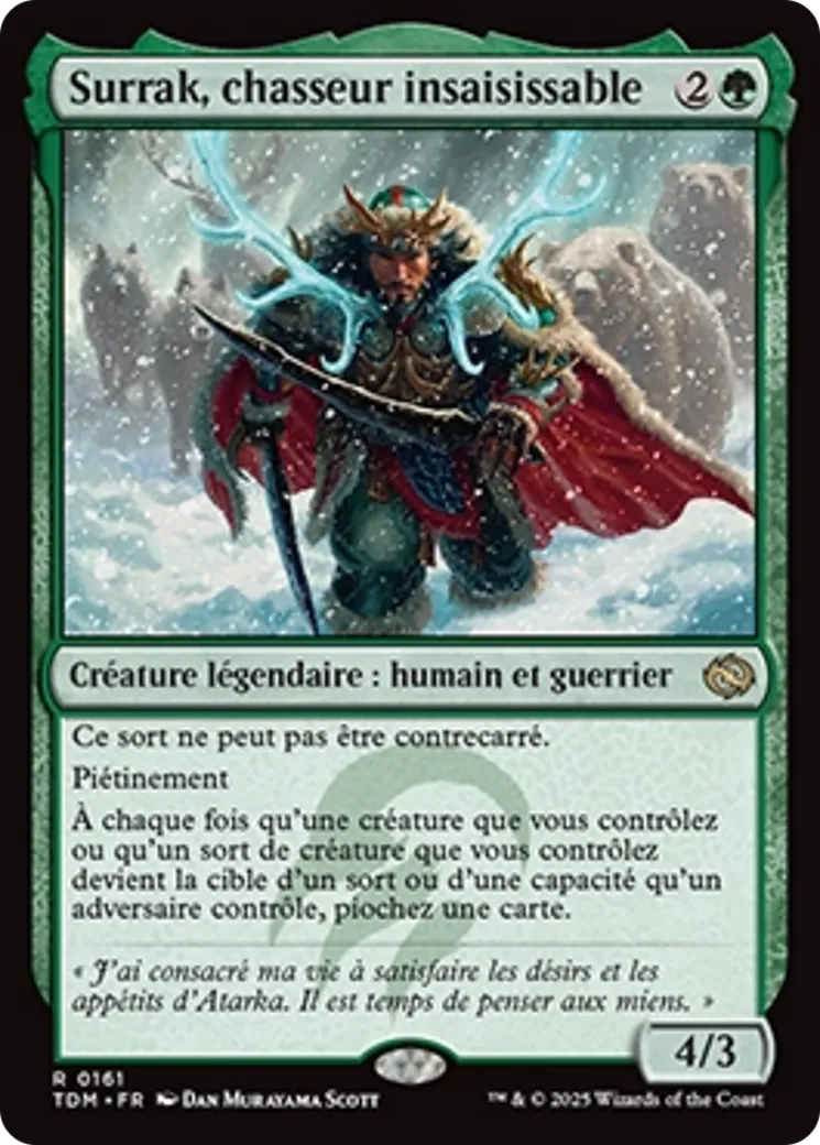 Surrak, chasseur insaisissable — Tarkir: Dragonstorm — Magic: The Gathering