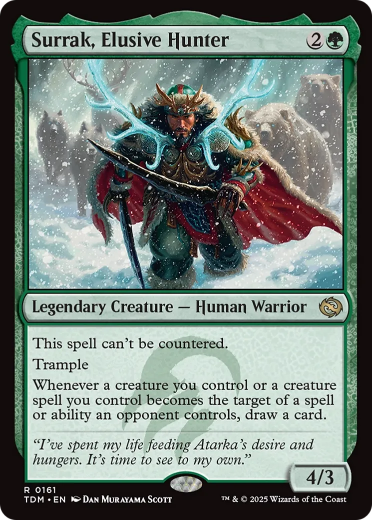 Surrak, Elusive Hunter — Tarkir: Dragonstorm — Magic: The Gathering