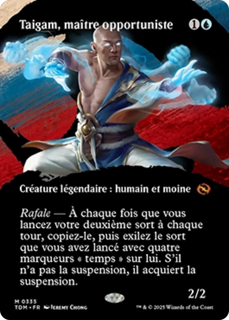 Taigam, maître opportuniste — Tarkir: Dragonstorm — Magic: The Gathering