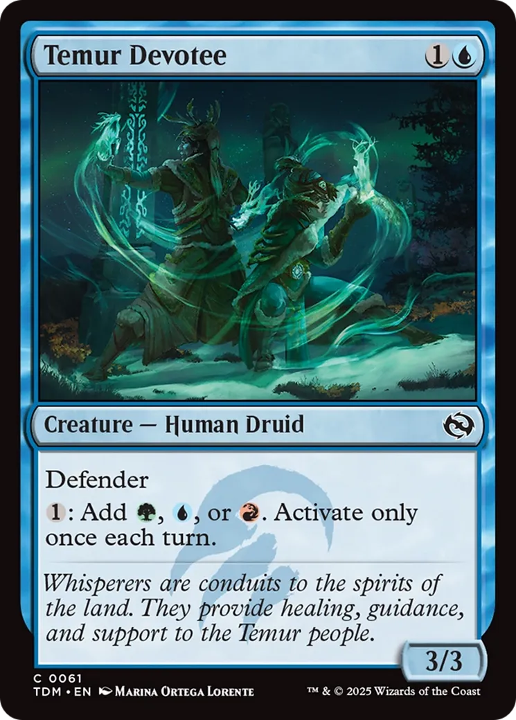 Fervent temurien — Tarkir: Dragonstorm — Magic: The Gathering