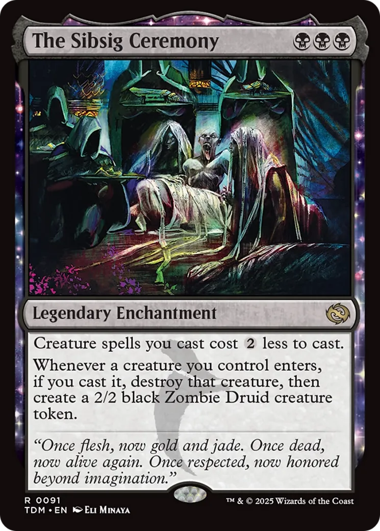 La Cérémonie sibsig — Tarkir: Dragonstorm — Magic: The Gathering