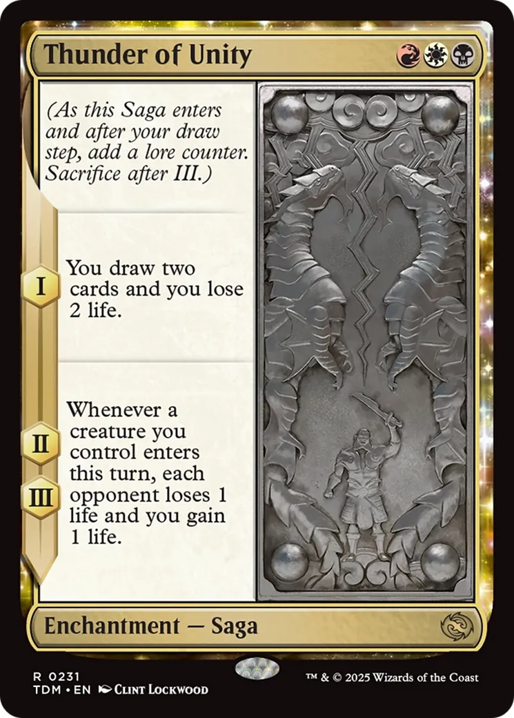 Tonnerre de l'unité — Tarkir: Dragonstorm — Magic: The Gathering