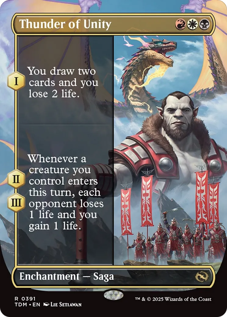 Thunder of Unity — Tarkir: Dragonstorm — Magic: The Gathering