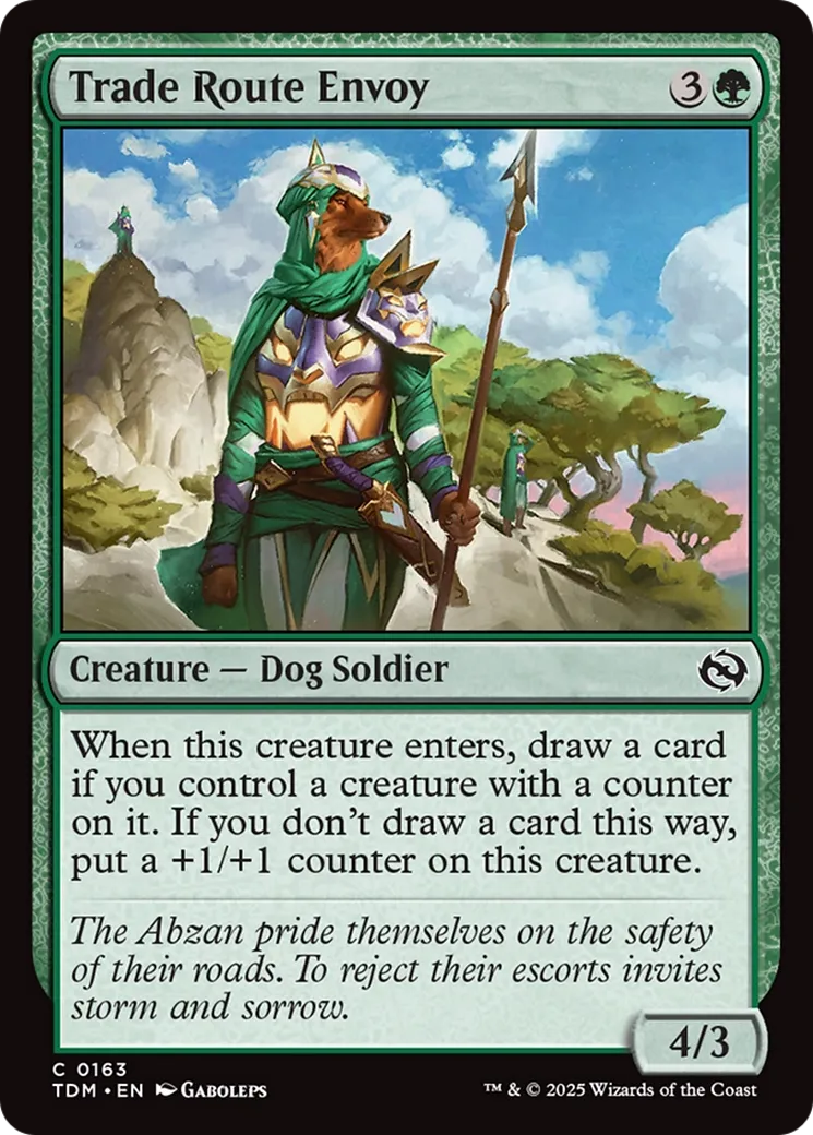 Trade Route Envoy — Tarkir: Dragonstorm — Magic: The Gathering