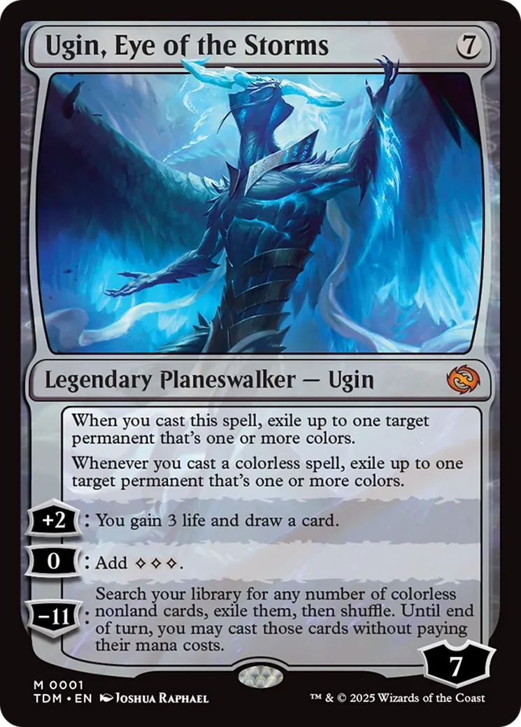 Ugin, Eye of the Storms — Tarkir: Dragonstorm — Magic: The Gathering