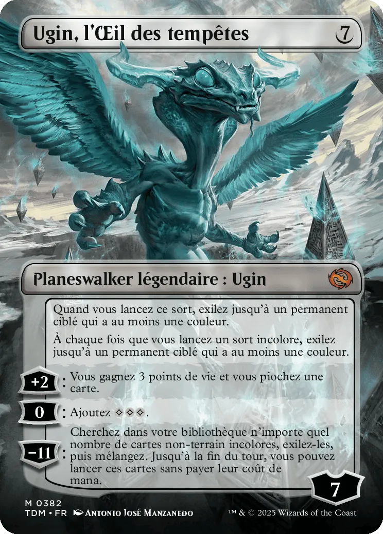 Ugin, l'Œil des tempêtes — Tarkir: Dragonstorm — Magic: The Gathering