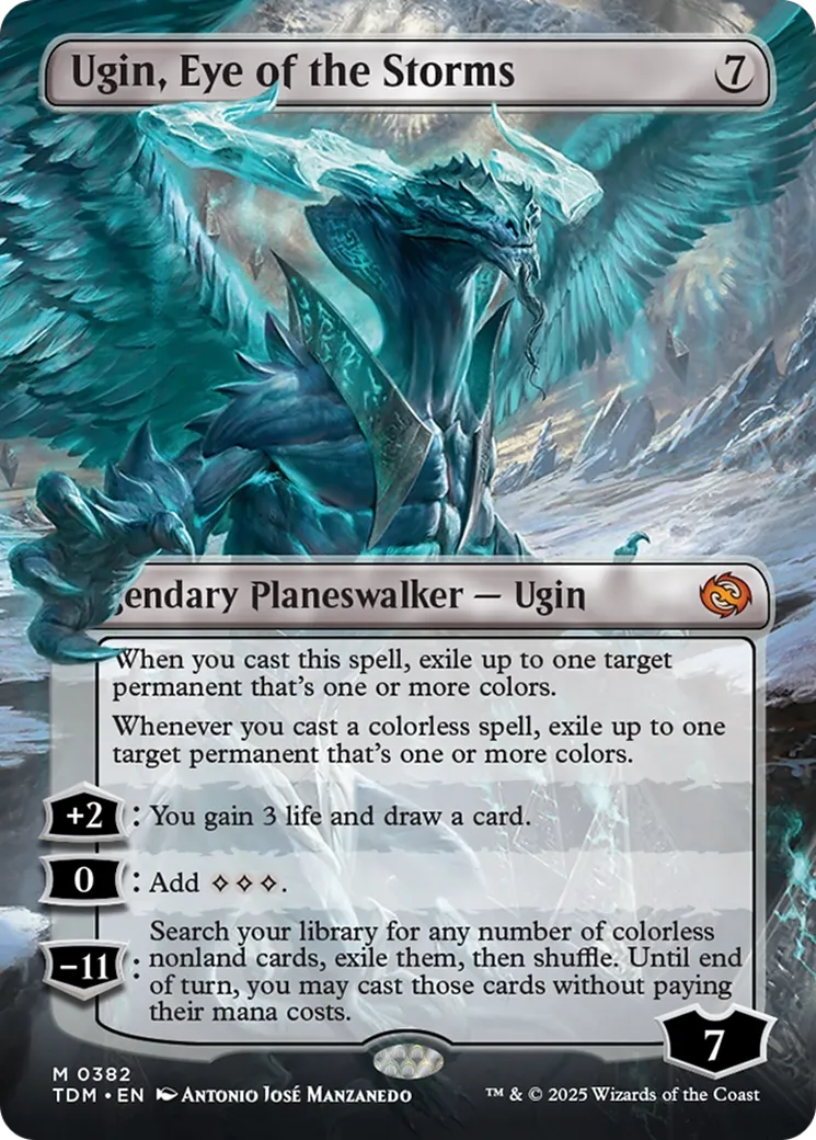 Ugin, Eye of the Storms — Tarkir: Dragonstorm — Magic: The Gathering