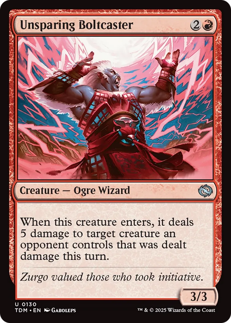 Lanceuse de foudre prodigue — Tarkir: Dragonstorm — Magic: The Gathering