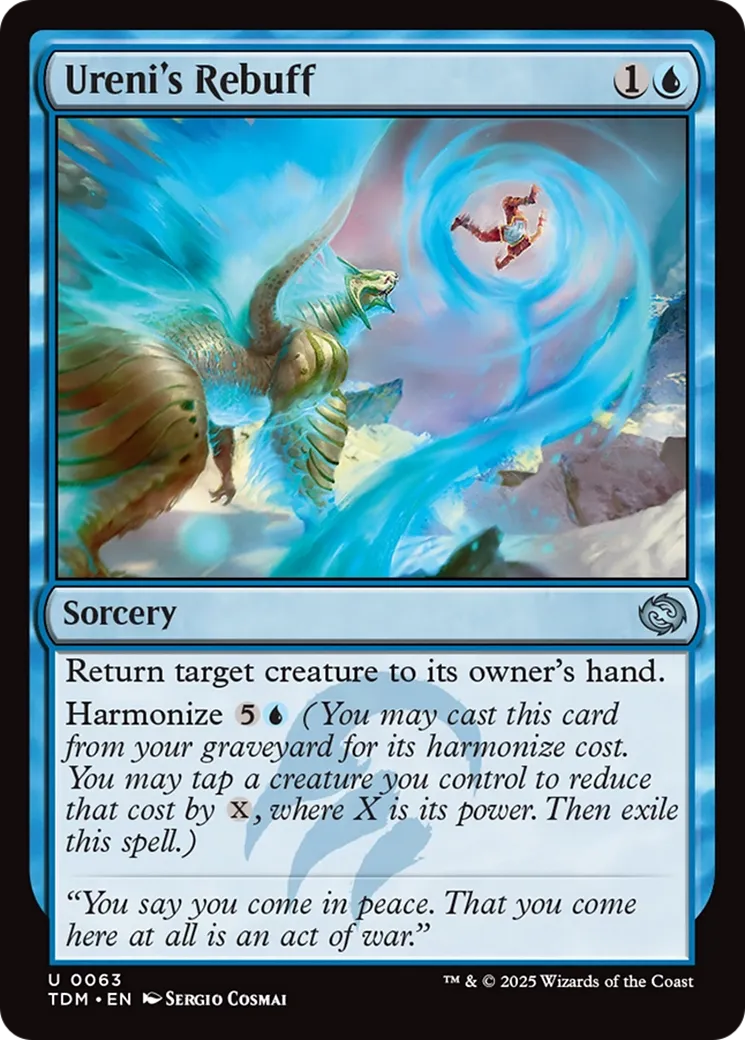 Rebuffade d'Uréni — Tarkir: Dragonstorm — Magic: The Gathering