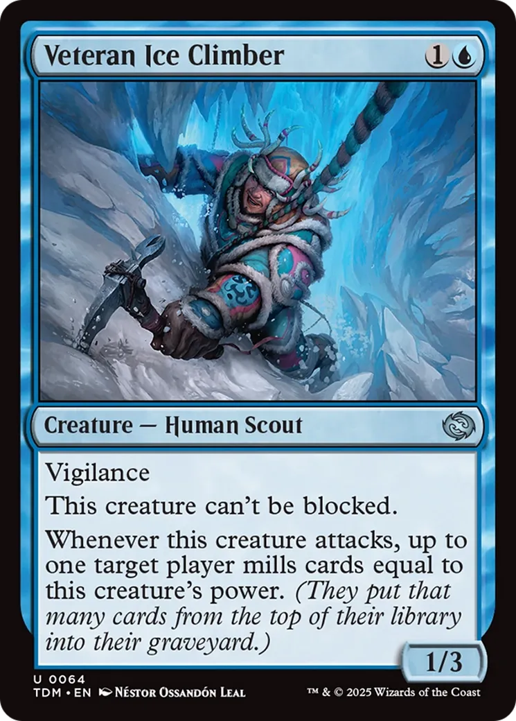 Glaciériste vétéran — Tarkir: Dragonstorm — Magic: The Gathering