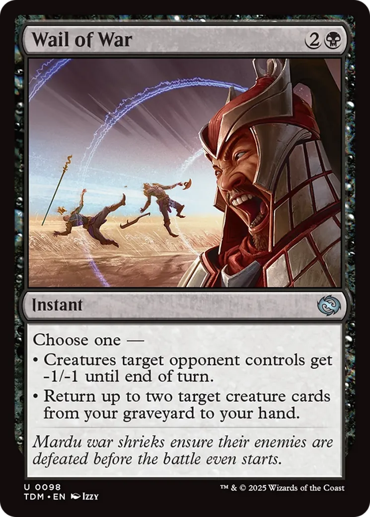 Gémissement de guerre — Tarkir: Dragonstorm — Magic: The Gathering