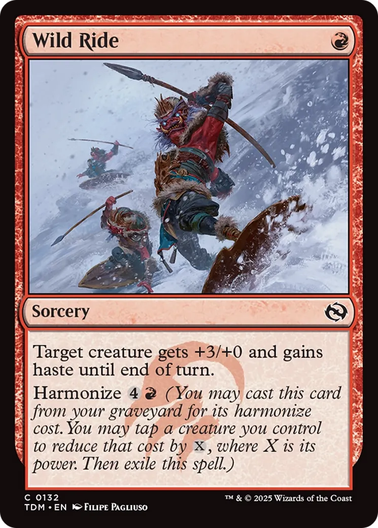 Wild Ride — Tarkir: Dragonstorm — Magic: The Gathering