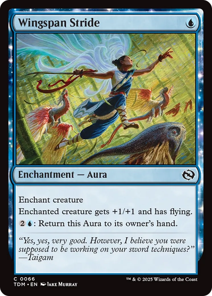 Foulée d'envergure — Tarkir: Dragonstorm — Magic: The Gathering
