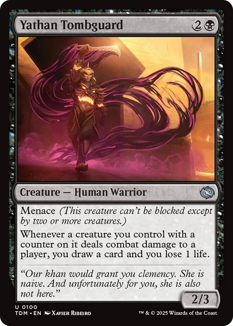 Yathan Tombguard — Tarkir: Dragonstorm — Magic: The Gathering