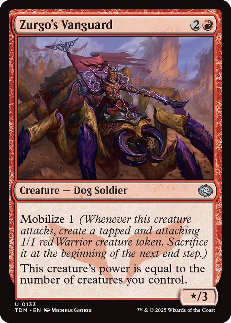 Zurgo's Vanguard — Tarkir: Dragonstorm — Magic: The Gathering