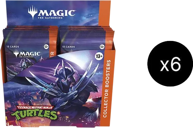 Teenage Mutant Ninja Turtles Collector Booster Box Case — Teenage Mutant Ninja Turtles — Magic: The Gathering