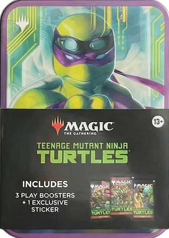 Teenage Mutant Ninja Turtles Tin Donatello from Teenage Mutant Ninja Turtles - Magic: The Gathering