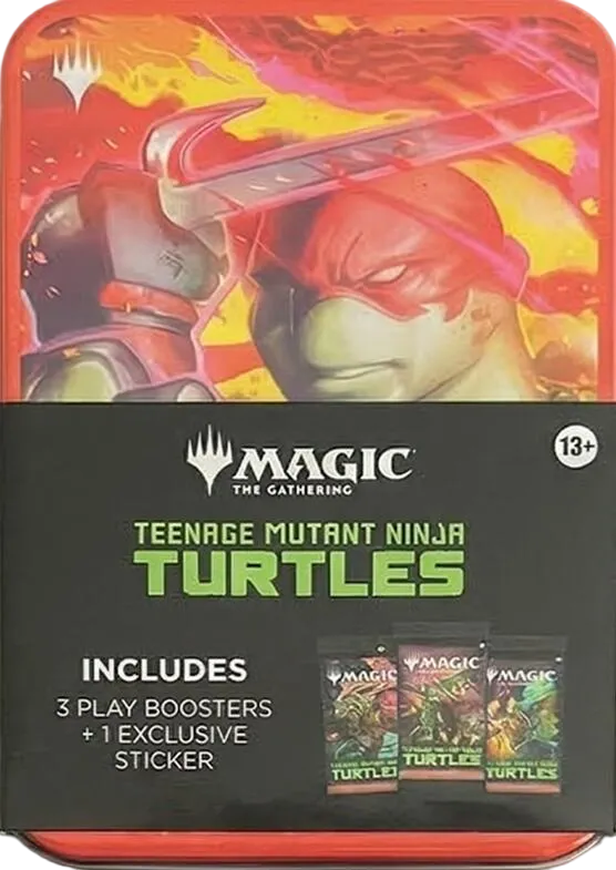 Teenage Mutant Ninja Turtles Tin Raphael — Teenage Mutant Ninja Turtles — Magic: The Gathering
