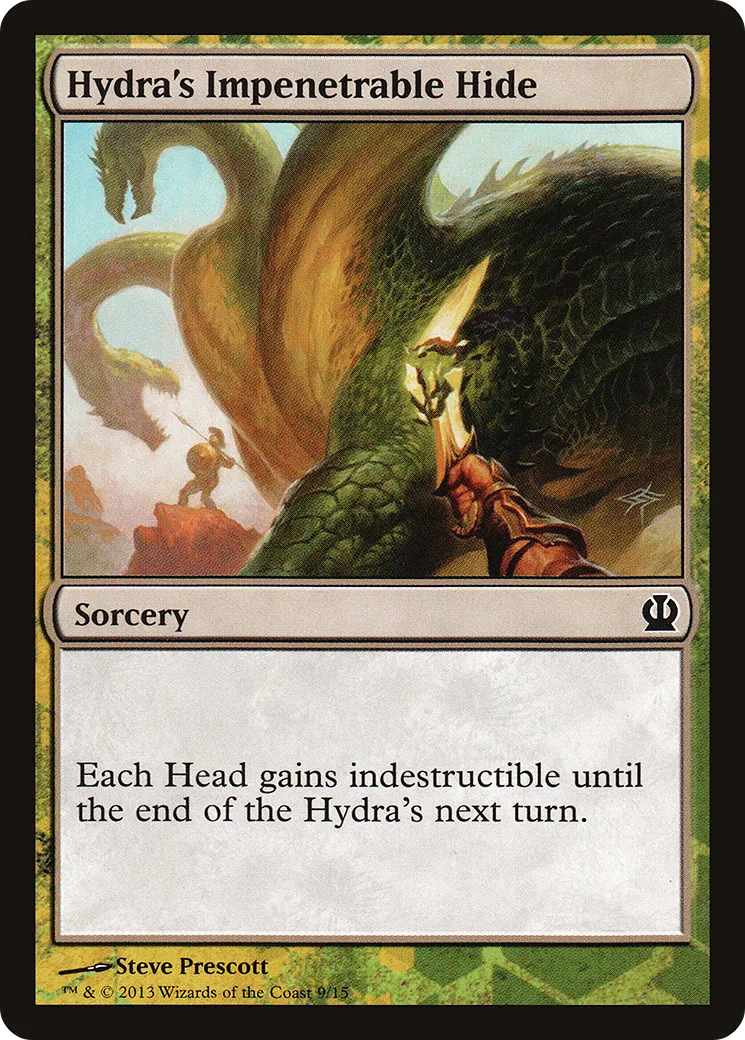 Hydra's Impenetrable Hide — Face the Hydra — Magic: The Gathering
