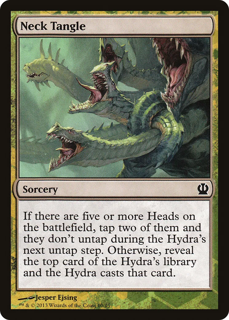 Neck Tangle — Face the Hydra — Magic: The Gathering