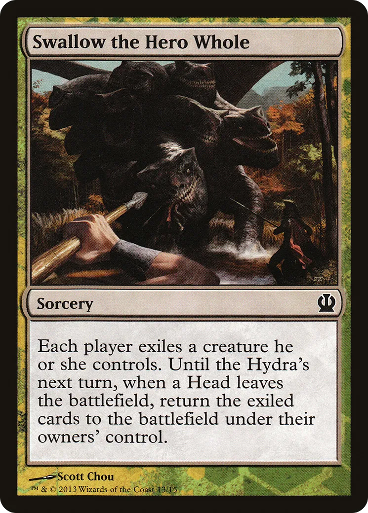 Swallow the Hero Whole — Face the Hydra — Magic: The Gathering