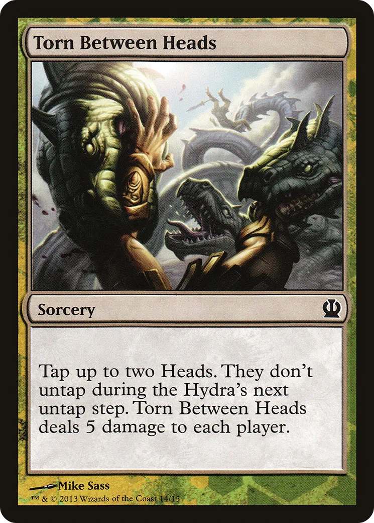 Torn Between Heads — Face the Hydra — Magic: The Gathering