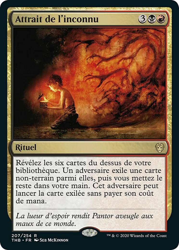 Attrait de l'inconnu — Theros Beyond Death — Magic: The Gathering