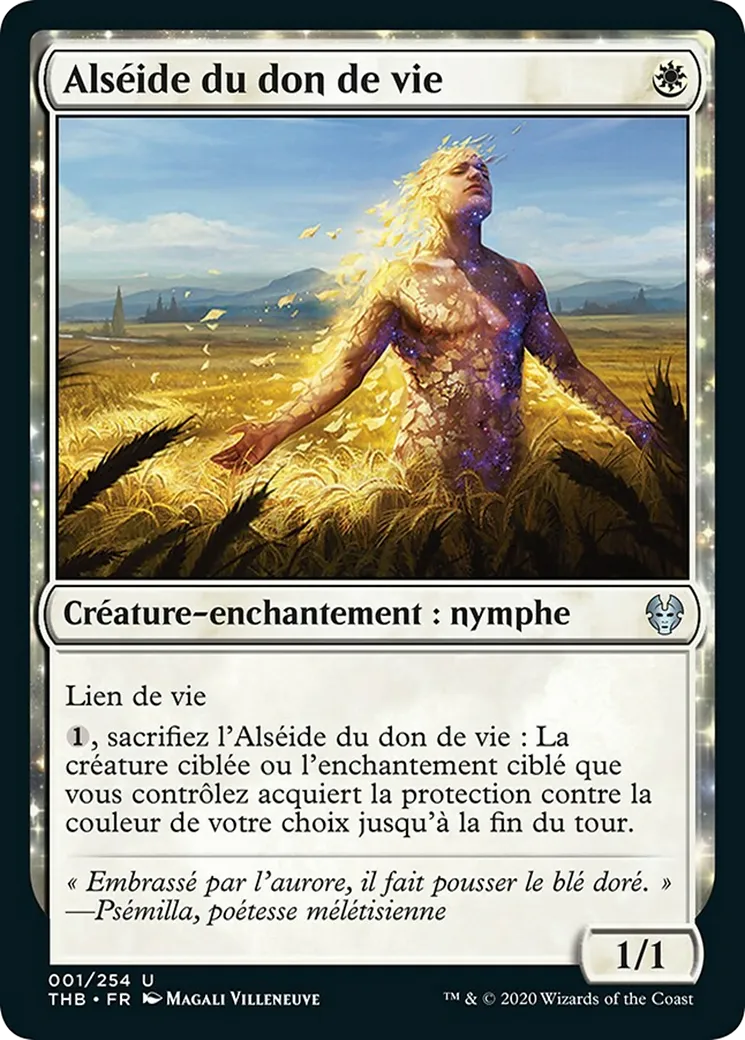 Alséide du don de vie — Theros Beyond Death — Magic: The Gathering