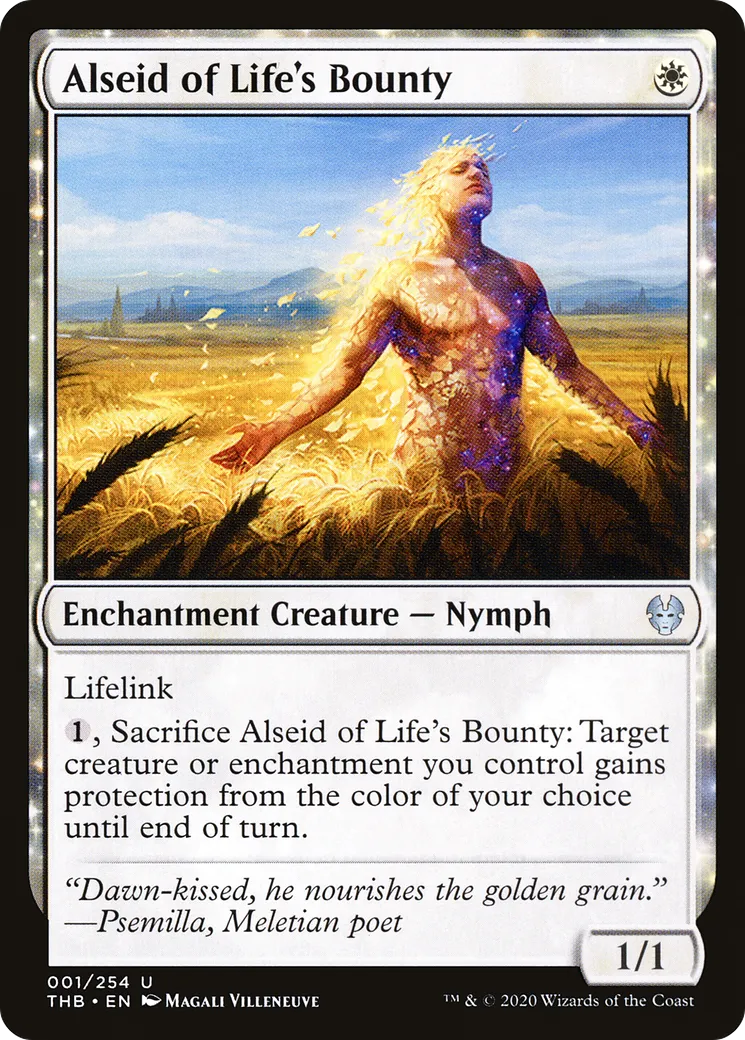 Alséide du don de vie — Theros Beyond Death — Magic: The Gathering