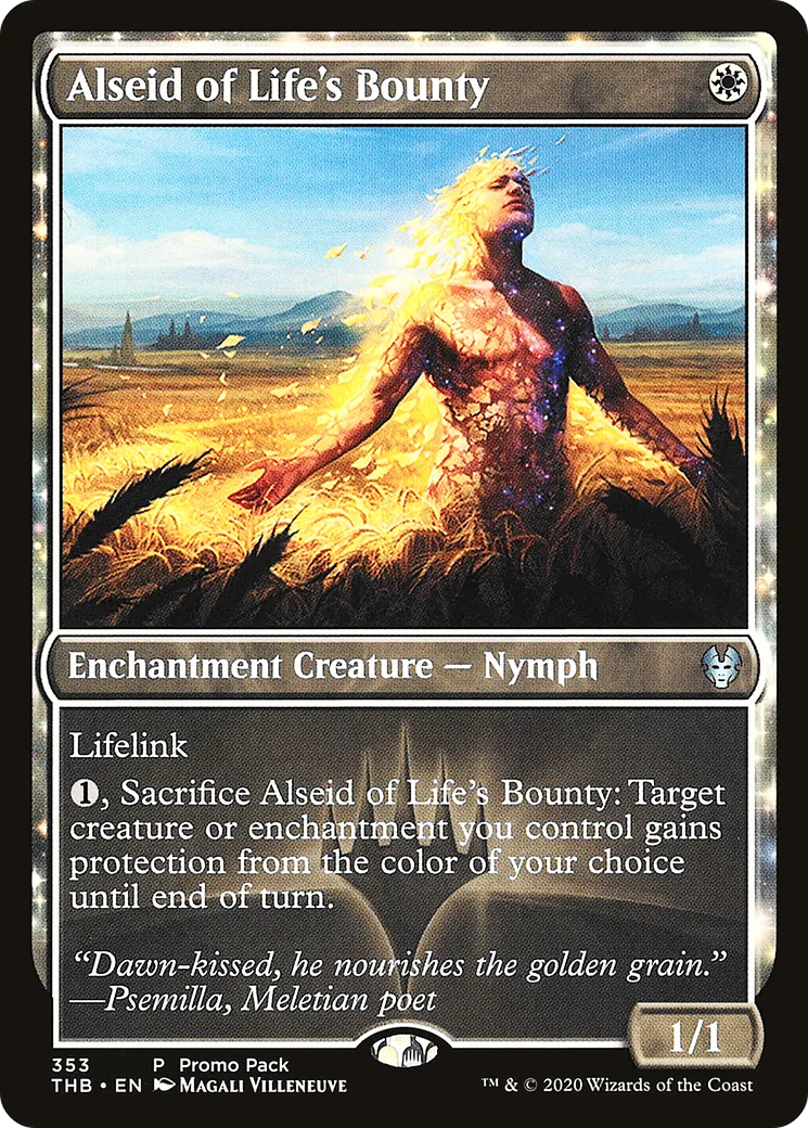 Alseid of Life's Bounty — Theros Beyond Death — Magic: The Gathering