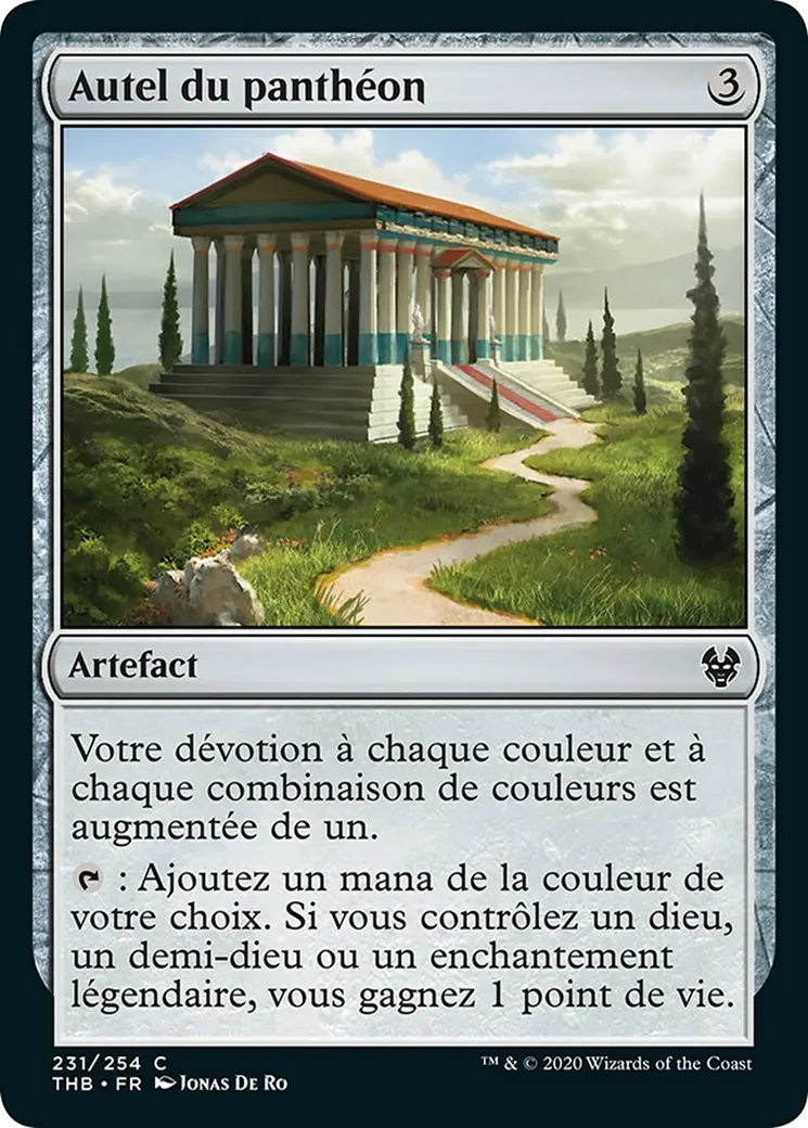 Autel du panthéon — Theros Beyond Death — Magic: The Gathering