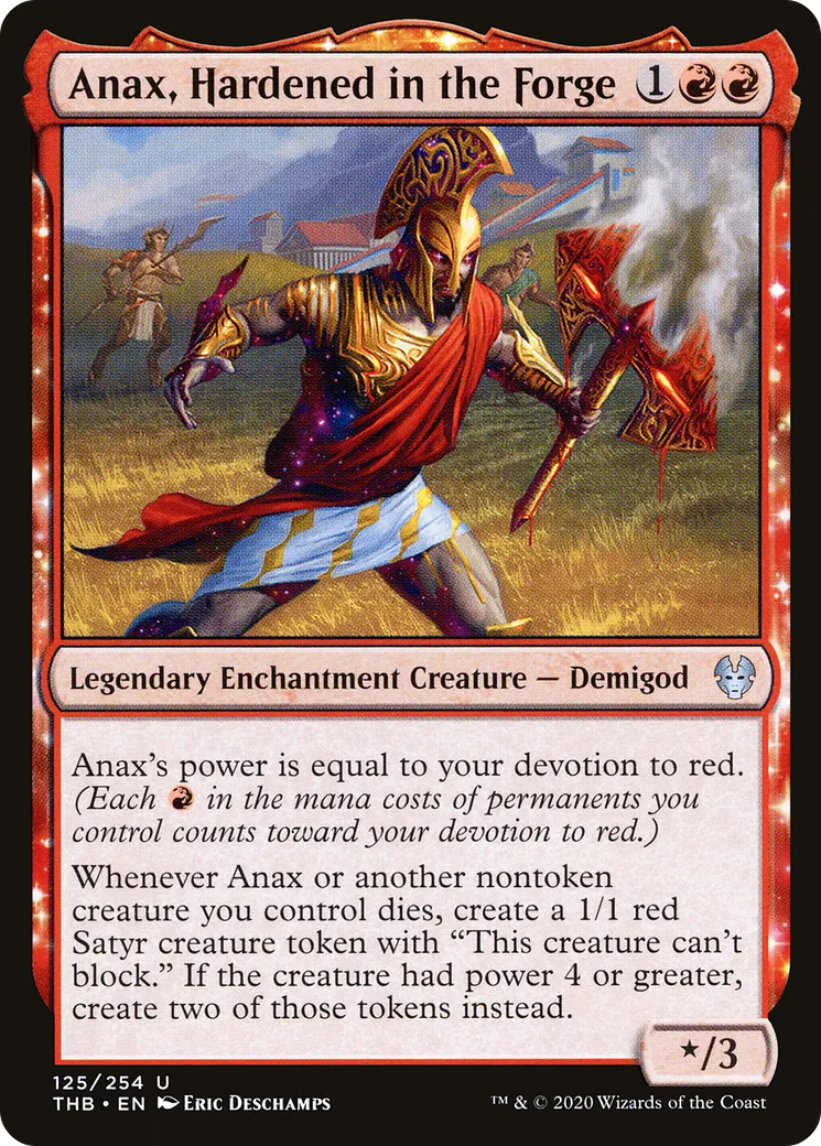 Anax, endurci dans les Forges — Theros Beyond Death — Magic: The Gathering